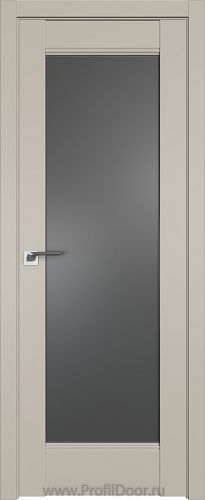 Дверь Profil Doors 107U цвет Шеллгрей стекло Графит