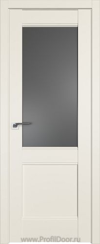 Дверь Profil Doors 109U цвет Магнолия Сатинат стекло Графит