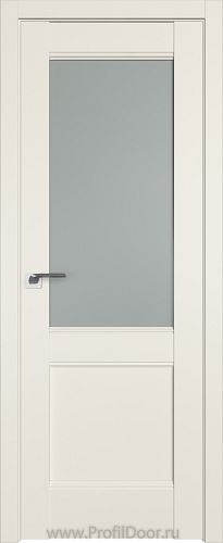 Дверь Profil Doors 109U цвет Магнолия Сатинат стекло Матовое
