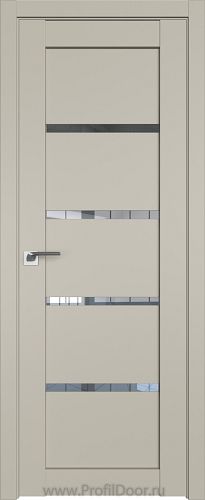 Дверь Profil Doors 2.09U цвет Шеллгрей стекло Прозрачное