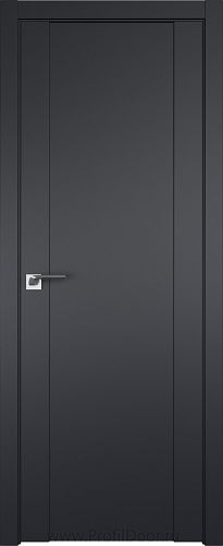 Дверь Profil Doors 20U цвет Чёрный Seidenmatt
