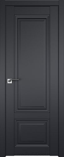 Дверь Profil Doors 2.102U цвет Чёрный Seidenmatt