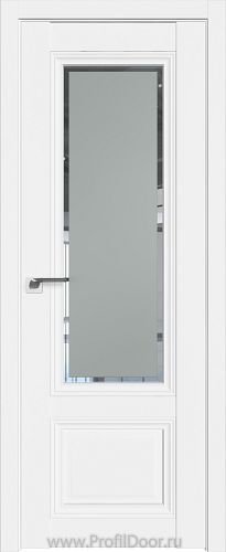 Дверь Profil Doors 2.103U цвет Аляска стекло Square Матовое