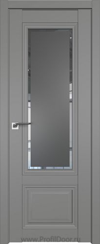 Дверь Profil Doors 2.103U цвет Грей стекло Square Графит