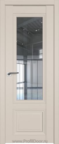 Дверь Profil Doors 2.103U цвет Санд стекло Прозрачное