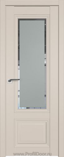 Дверь Profil Doors 2.103U цвет Санд стекло Square Матовое