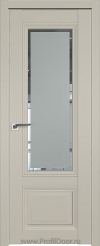 Дверь Profil Doors 2.103U цвет Шеллгрей стекло Square Матовое