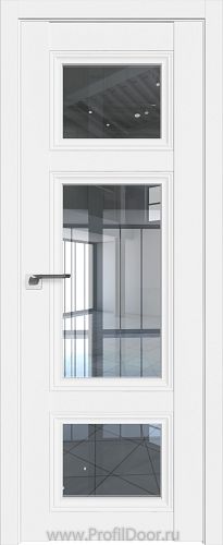 Дверь Profil Doors 2.105U цвет Аляска стекло Прозрачное