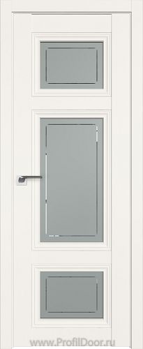 Дверь Profil Doors 2.105U цвет ДаркВайт стекло Гравировка 4