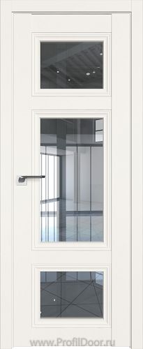 Дверь Profil Doors 2.105U цвет ДаркВайт стекло Прозрачное
