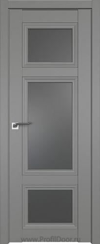 Дверь Profil Doors 2.105U цвет Грей стекло Графит