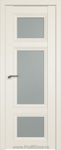 Дверь Profil Doors 2.105U цвет Магнолия Сатинат стекло Матовое