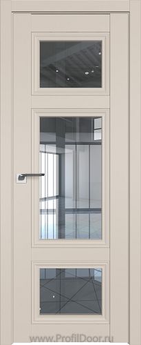 Дверь Profil Doors 2.105U цвет Санд стекло Прозрачное
