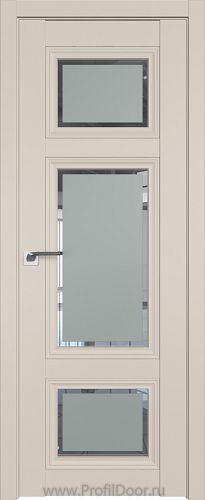 Дверь Profil Doors 2.105U цвет Санд стекло Square Матовое