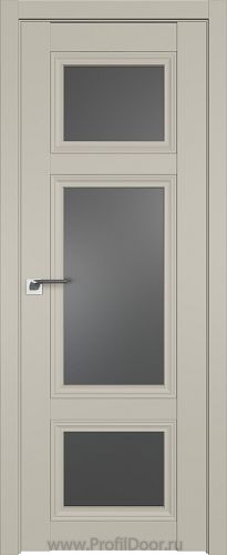 Дверь Profil Doors 2.105U цвет Шеллгрей стекло Графит