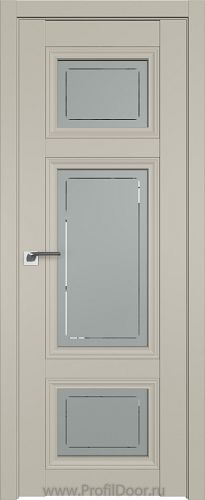 Дверь Profil Doors 2.105U цвет Шеллгрей стекло Гравировка 4