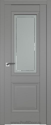 Дверь Profil Doors 2.113U цвет Грей стекло Гравировка 4