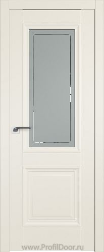 Дверь Profil Doors 2.113U цвет Магнолия Сатинат стекло Гравировка 4