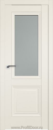 Дверь Profil Doors 2.113U цвет Магнолия Сатинат стекло Матовое