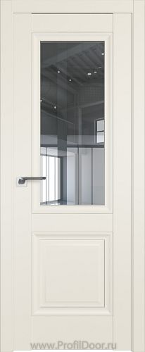 Дверь Profil Doors 2.113U цвет Магнолия Сатинат стекло Прозрачное