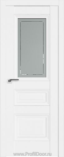 Дверь Profil Doors 2.115U цвет Аляска стекло Гравировка 4