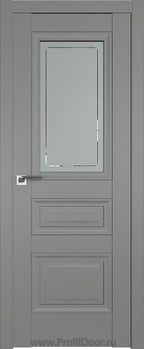 Дверь Profil Doors 2.115U цвет Грей стекло Гравировка 4