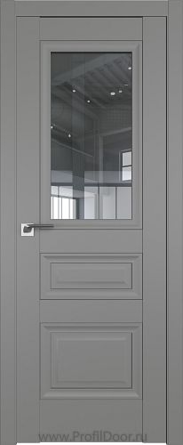 Дверь Profil Doors 2.115U цвет Грей стекло Прозрачное