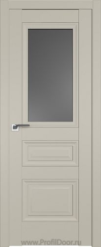 Дверь Profil Doors 2.115U цвет Шеллгрей стекло Графит