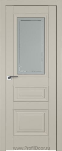 Дверь Profil Doors 2.115U цвет Шеллгрей стекло Гравировка 4