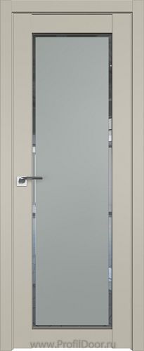 Дверь Profil Doors 2.19U цвет Шеллгрей стекло Square Матовое