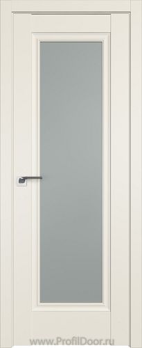 Дверь Profil Doors 2.35U цвет Магнолия Сатинат стекло Матовое
