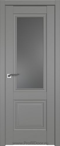 Дверь Profil Doors 2.37U цвет Грей стекло Графит