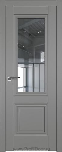 Дверь Profil Doors 2.37U цвет Грей стекло Прозрачное