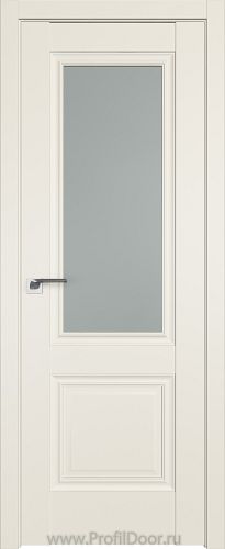 Дверь Profil Doors 2.37U цвет Магнолия Сатинат стекло Матовое