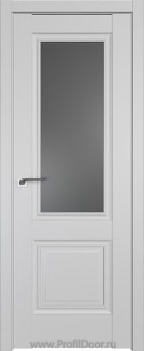 Дверь Profil Doors 2.37U цвет Манхэттен стекло Графит