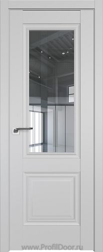 Дверь Profil Doors 2.37U цвет Манхэттен стекло Прозрачное