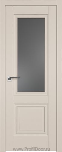 Дверь Profil Doors 2.37U цвет Санд стекло Графит