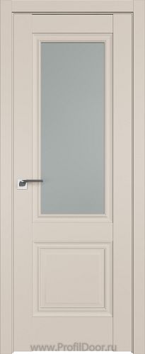 Дверь Profil Doors 2.37U цвет Санд стекло Матовое