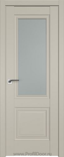 Дверь Profil Doors 2.37U цвет Шеллгрей стекло Матовое