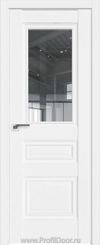 Дверь Profil Doors 2.39U цвет Аляска стекло Прозрачное