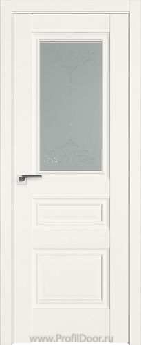 Дверь Profil Doors 2.39U цвет ДаркВайт стекло Франческа кристалл