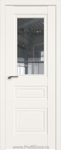 Дверь Profil Doors 2.39U цвет ДаркВайт стекло Прозрачное