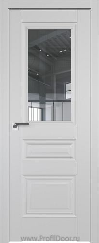 Дверь Profil Doors 2.39U цвет Манхэттен стекло Прозрачное