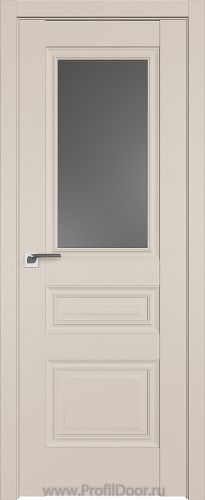 Дверь Profil Doors 2.39U цвет Санд стекло Графит