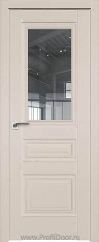 Дверь Profil Doors 2.39U цвет Санд стекло Прозрачное
