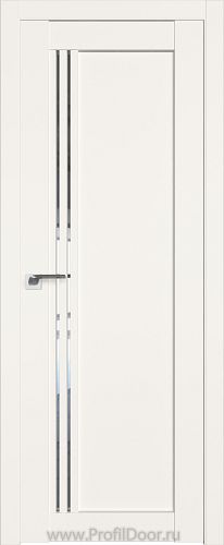 Дверь Profil Doors 2.50U цвет ДаркВайт стекло Прозрачное