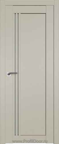 Дверь Profil Doors 2.50U цвет Шеллгрей стекло Матовое
