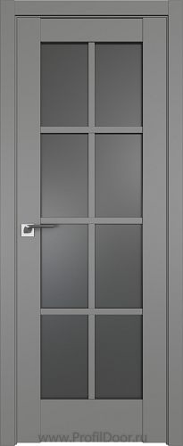 Дверь Profil Doors 101U цвет Грей стекло Графит