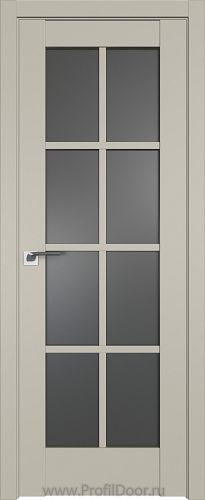 Дверь Profil Doors 101U цвет Шеллгрей стекло Графит