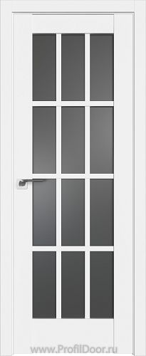 Дверь Profil Doors 102U цвет Аляска стекло Графит
